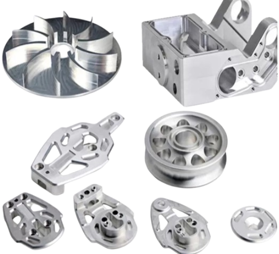 Multi Axis CNC Machined 7075 Aluminum Prototype Parts For European Engineering Projects